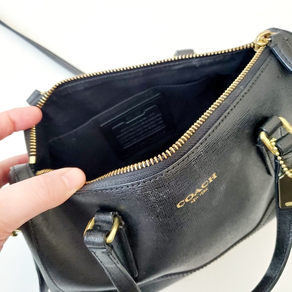 Black Coach Crossbody - Picture 9 of 10